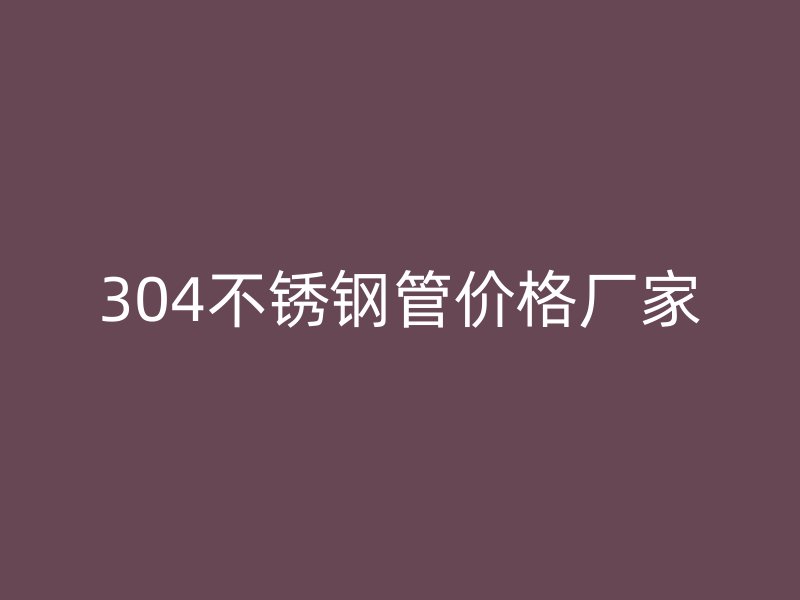 304荣耀官方官网入口管价格厂家