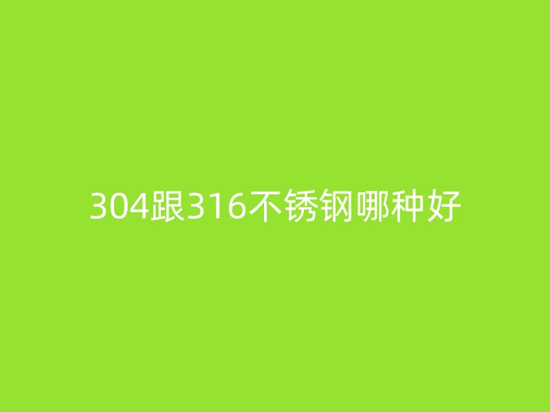 304跟316荣耀官方官网入口哪种好