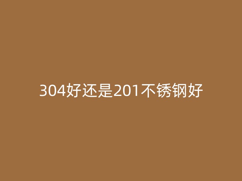 304好还是201荣耀官方官网入口好