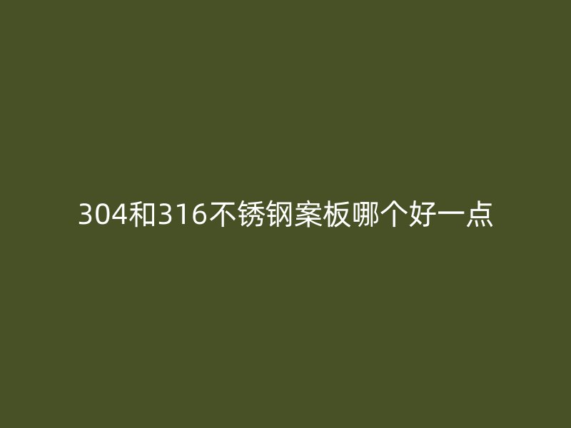 304和316荣耀官方官网入口案板哪个好一点
