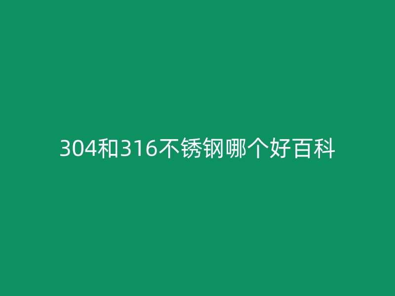 304和316荣耀官方官网入口哪个好百科