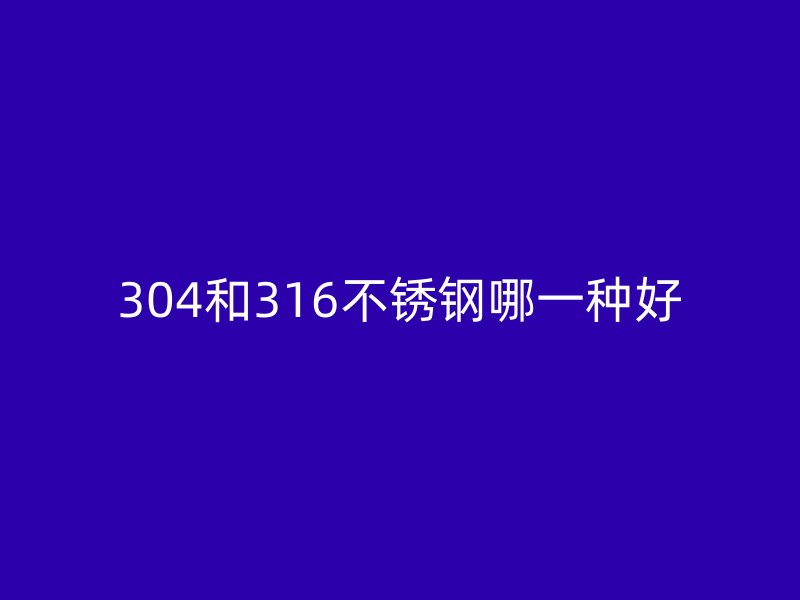304和316荣耀官方官网入口哪一种好
