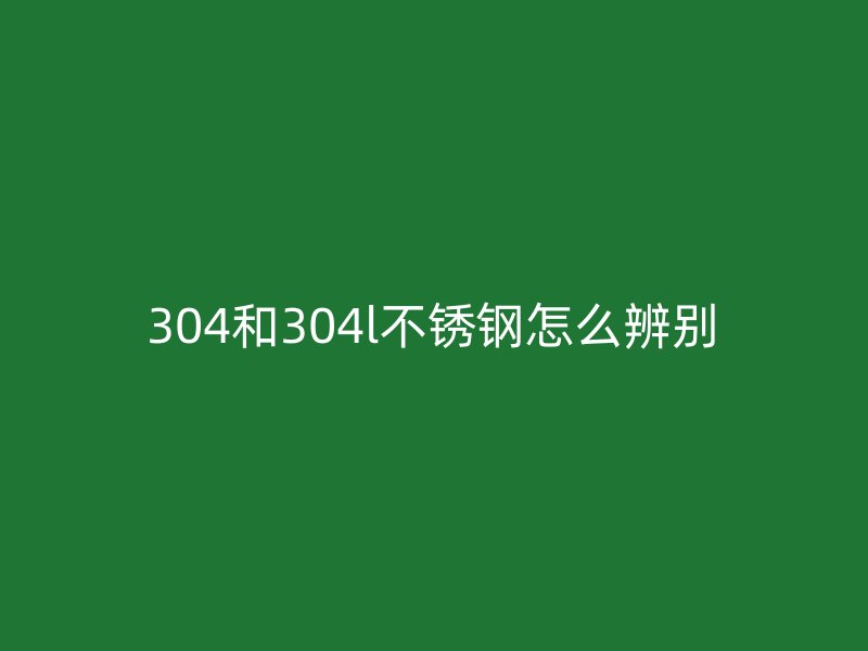 304和304l荣耀官方官网入口怎么辨别