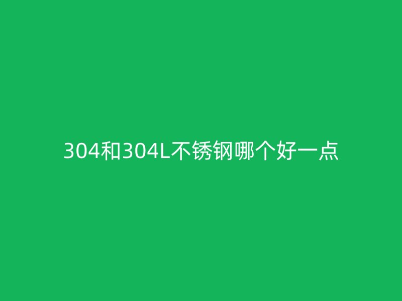 304和304L荣耀官方官网入口哪个好一点