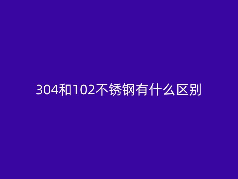 304和102荣耀官方官网入口有什么区别